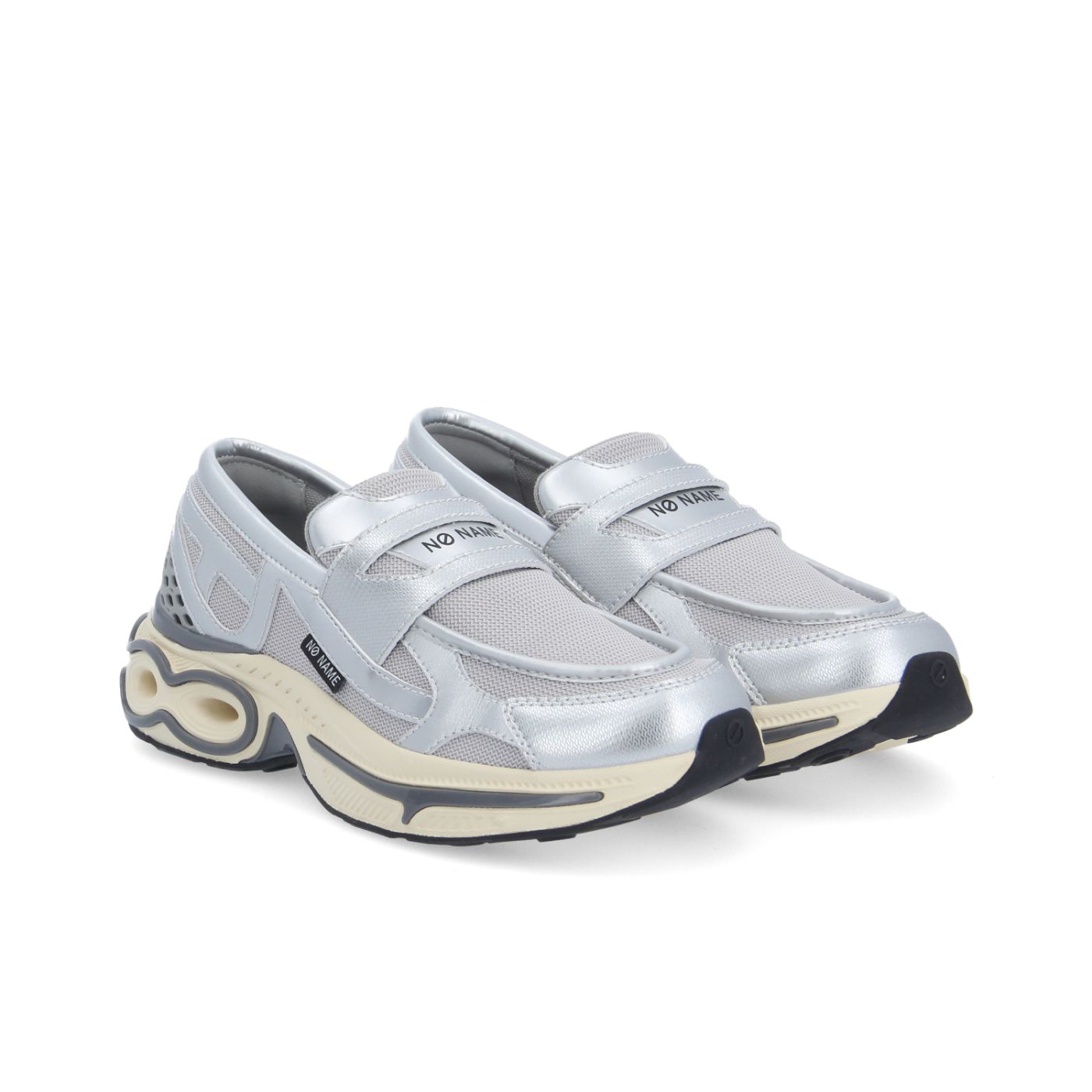 WILLO MOC W - MESH/METAL - GRIS/ARGENT